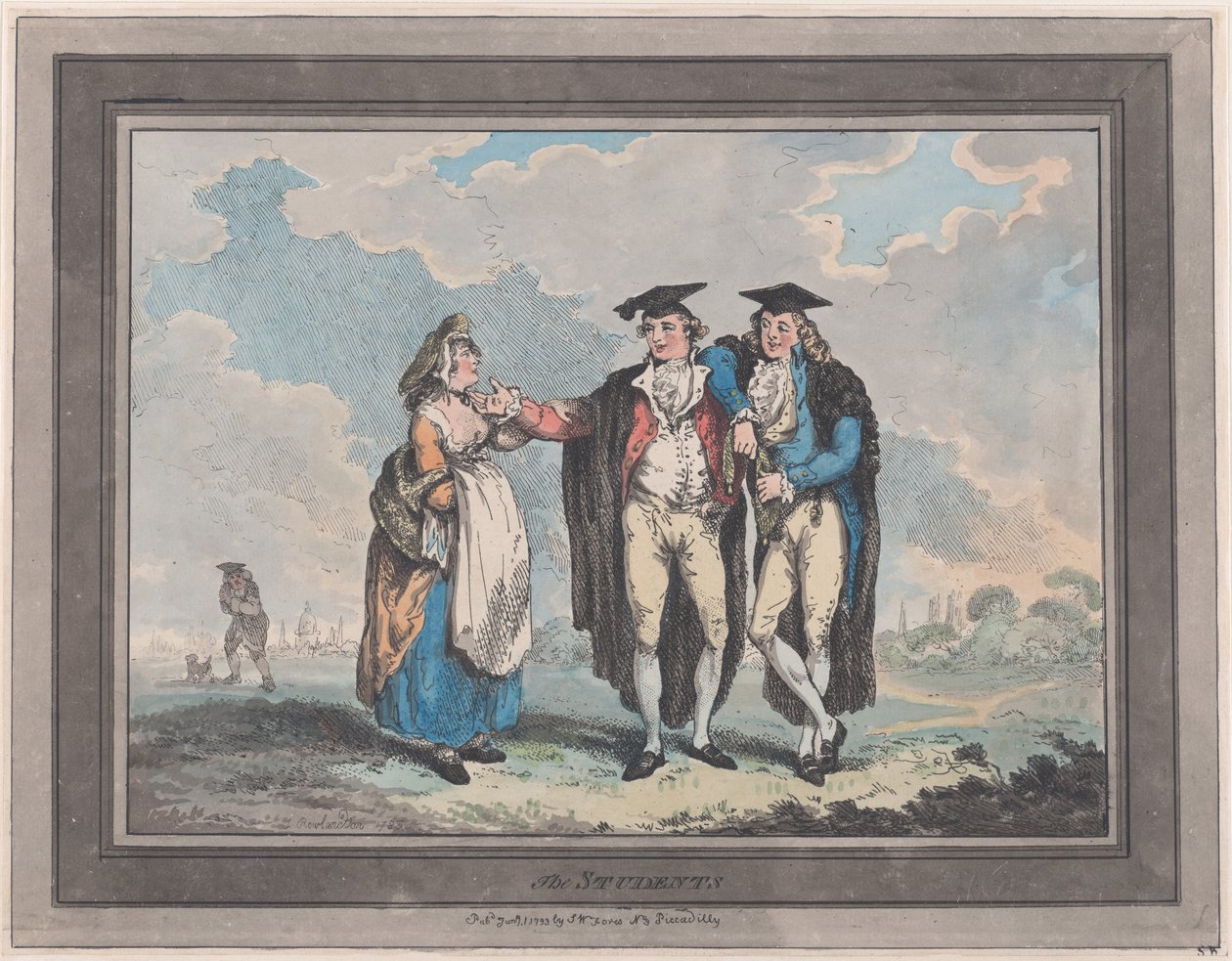 The Students, January 1, 1793., January 1, 1793. 作者 托马斯·罗兰森