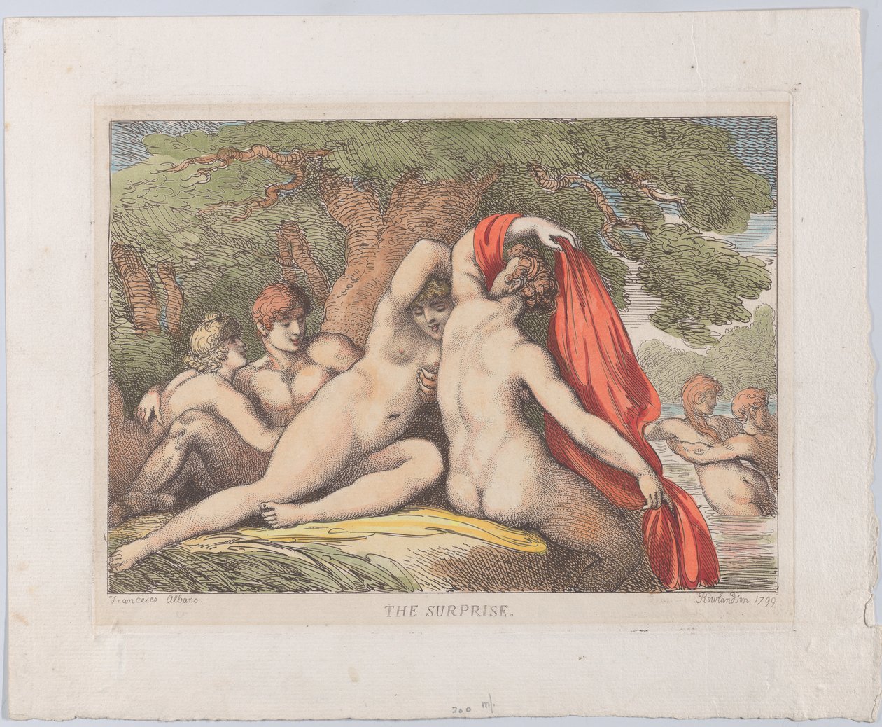 The Surprise, 1799., 1799. 作者 托马斯·罗兰森