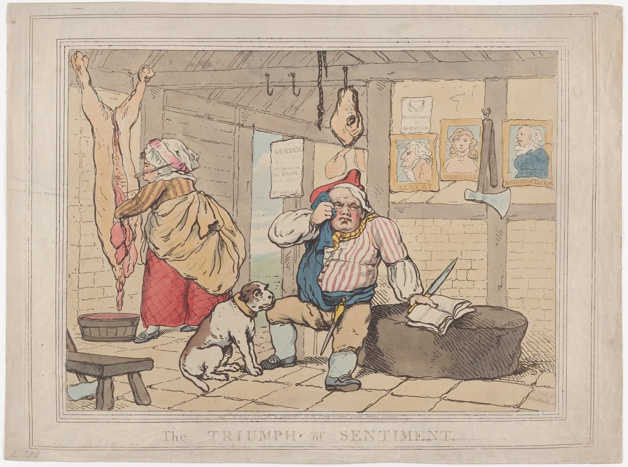 The Triumph of Sentiment, January 15, 1787., January 15, 1787. 作者 托马斯·罗兰森