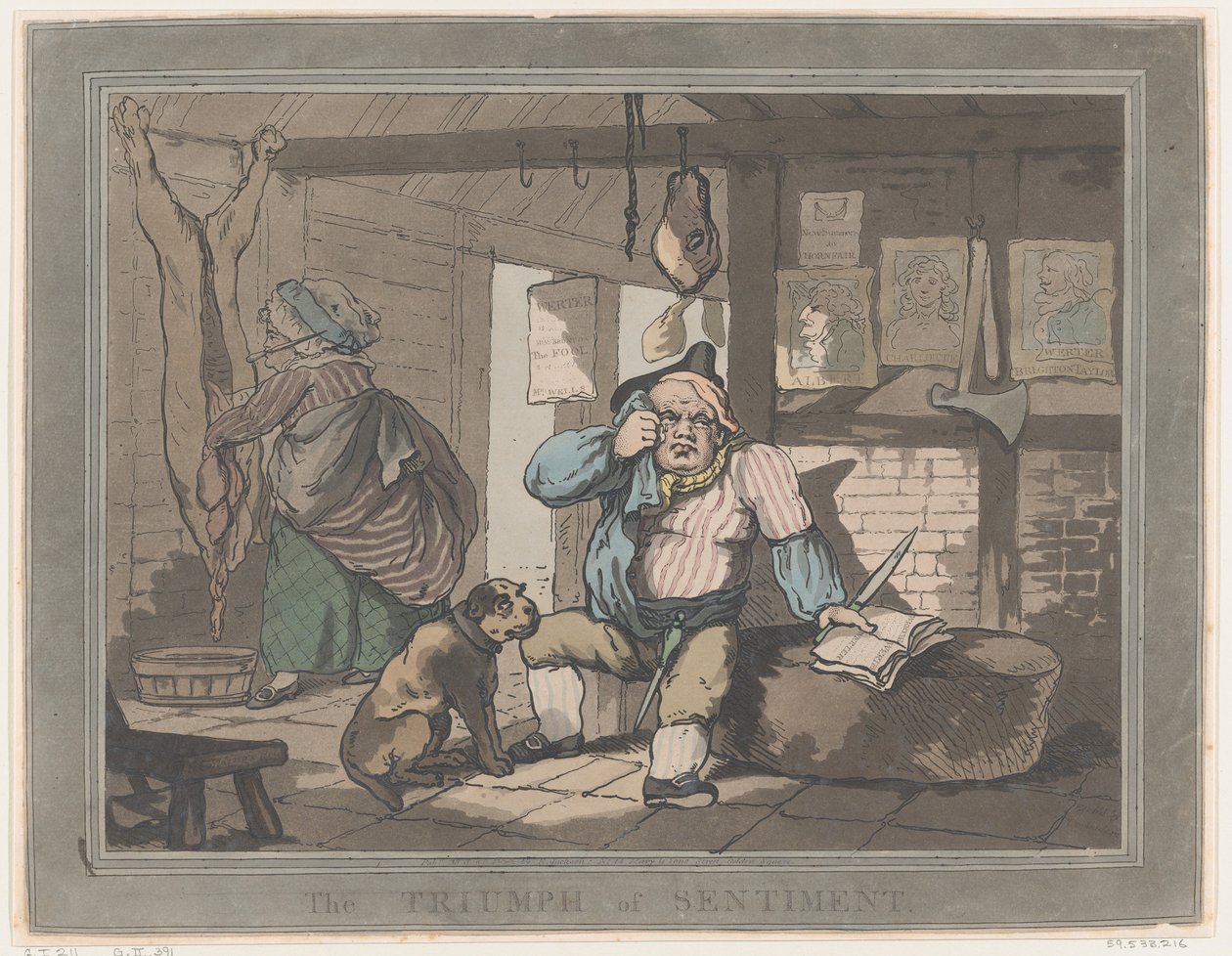 The Triumph of Sentiment, January 15, 1787., January 15, 1787. 作者 托马斯·罗兰森