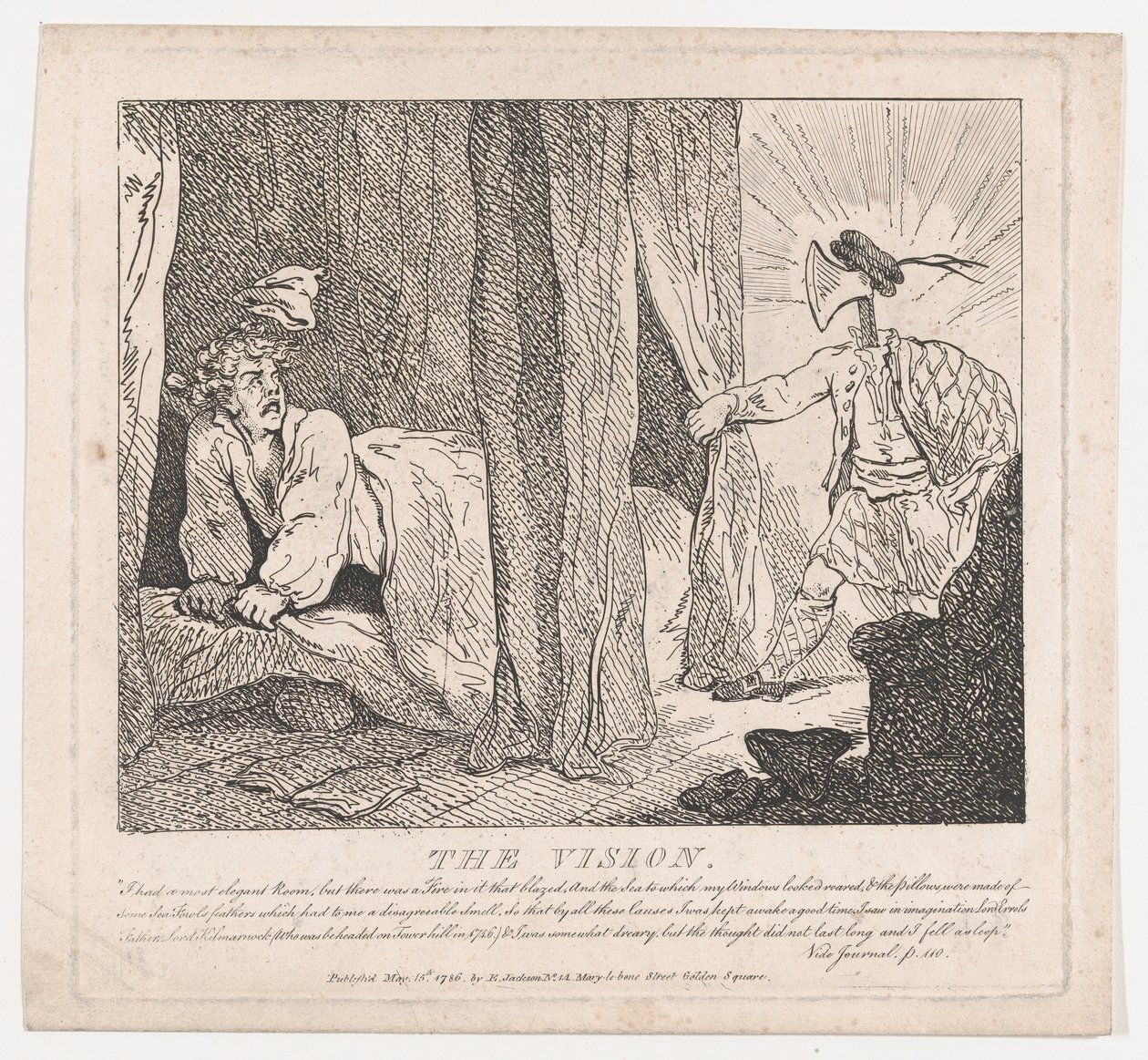 The Vision Picturesque Beauties of Boswell, Part the Second, May 15, 1786., May 15, 1786. 作者 托马斯·罗兰森