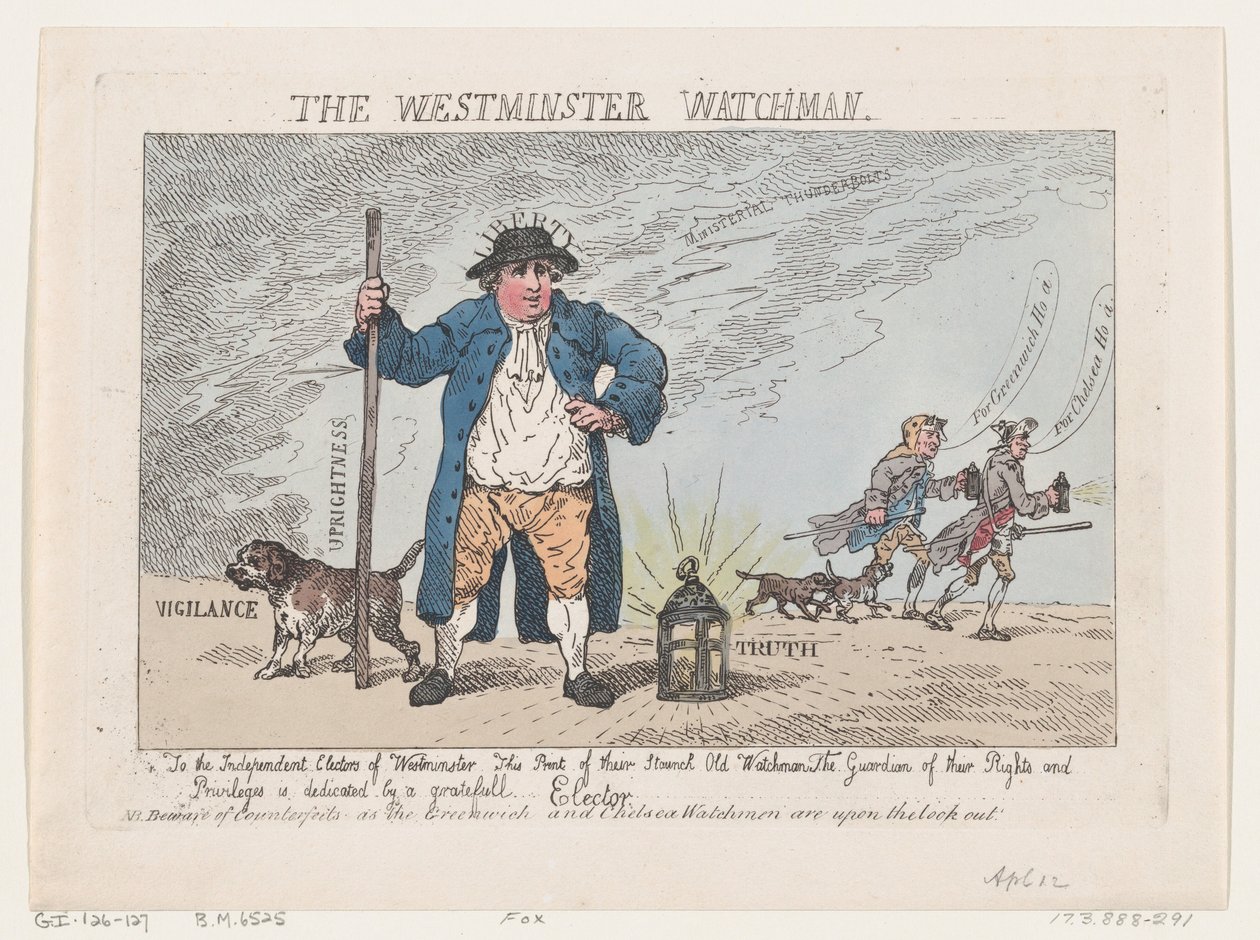 The Westminster Watchman, April 12, 1784. , April 12, 1784. 作者 托马斯·罗兰森