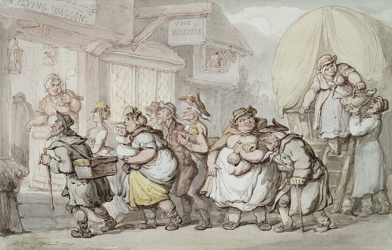 The Woolpack Inn：“飞行之行车”的到来， 作者 托马斯·罗兰森
