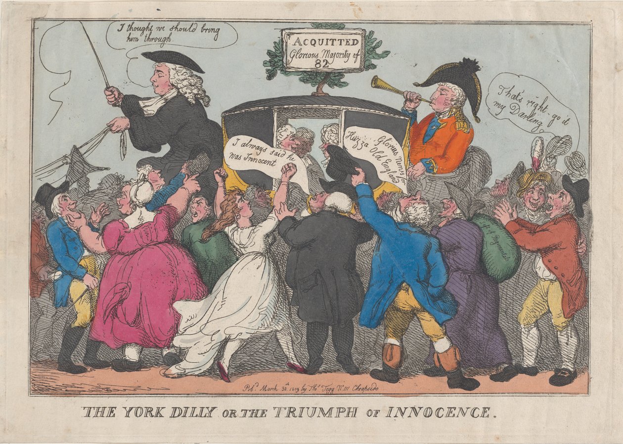 The York Dilly or The Triumph of Innocence, February 26, 1809. , February 26, 1809. 作者 托马斯·罗兰森