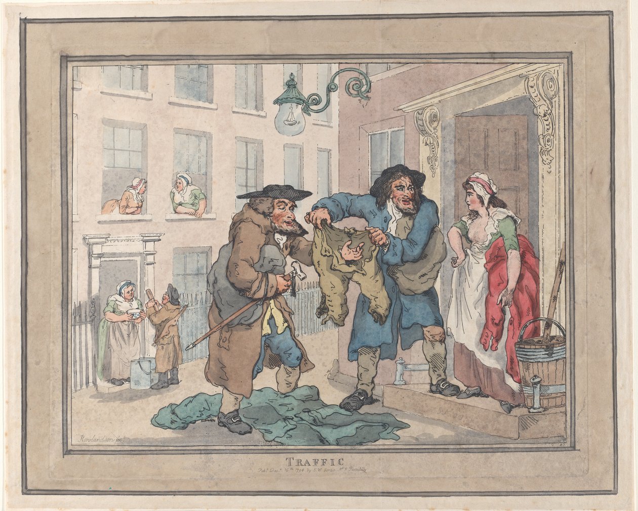 交通，1791.，1791.。 作者 托马斯·罗兰森