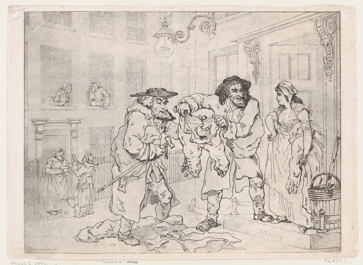 交通，1791.，1791.。 作者 托马斯·罗兰森