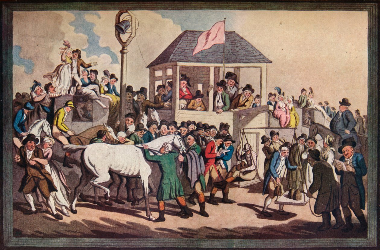 称重，c1789 作者 托马斯·罗兰森