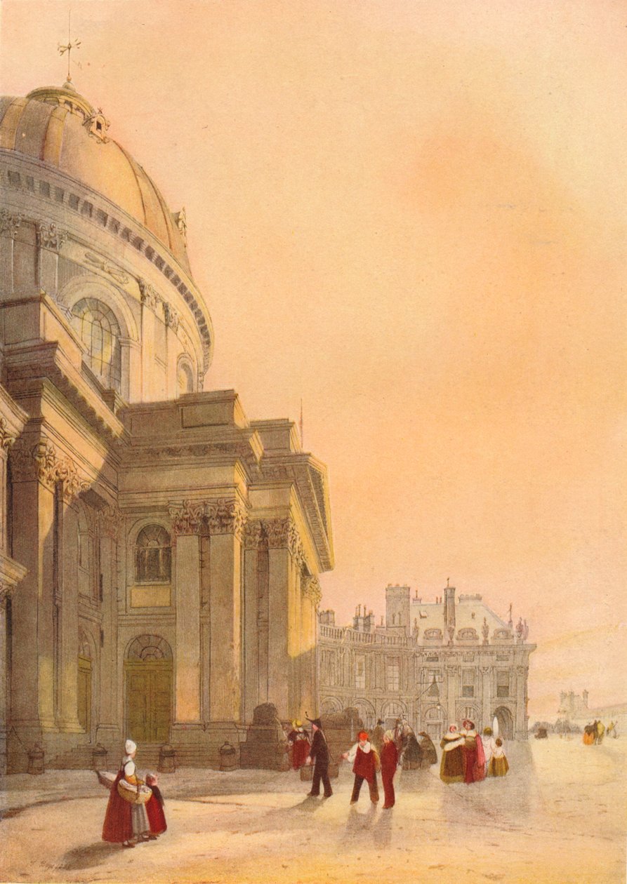 巴黎拉夏贝尔学院（La Chapelle de lInstitute），巴黎，1839年 作者 托马斯·肖特男孩