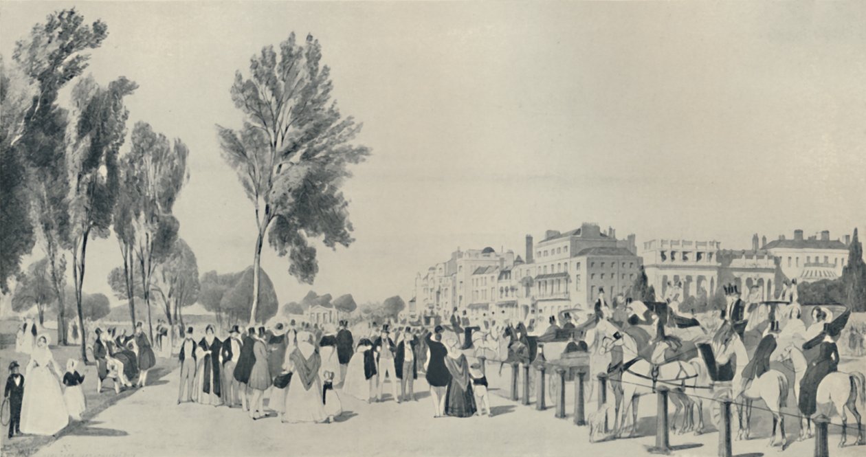 海德公园学会，1842年，1920年 作者 托马斯·肖特男孩