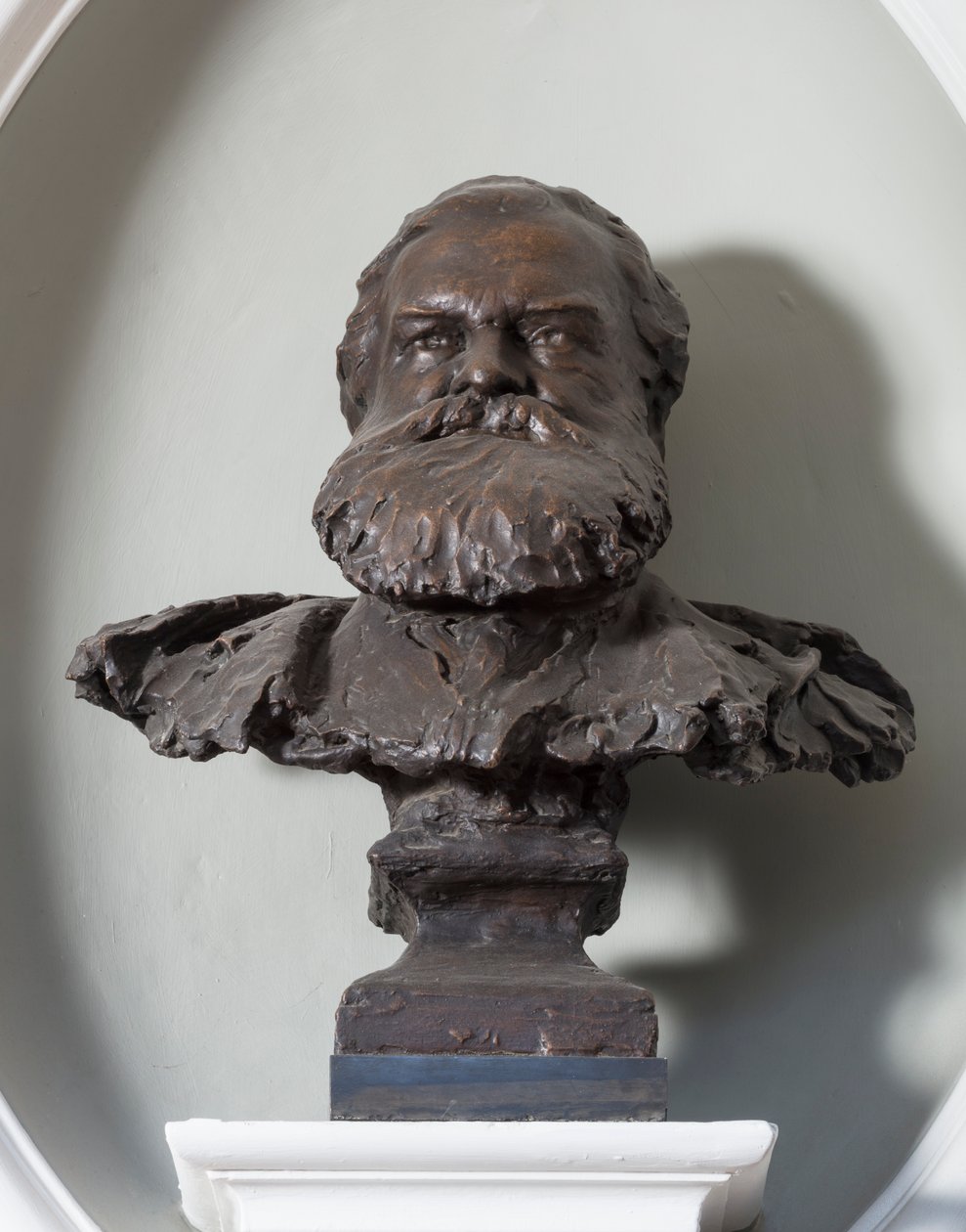 Bust of John Brett, c.1890 (bronze) 作者 托马斯·斯特林·李