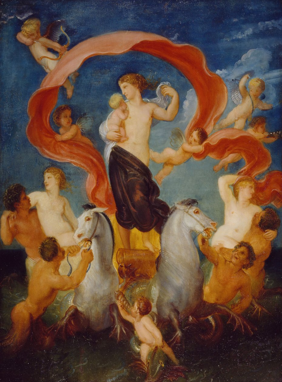 安菲特利特，1775-1830。 作者 托马斯·斯托达德