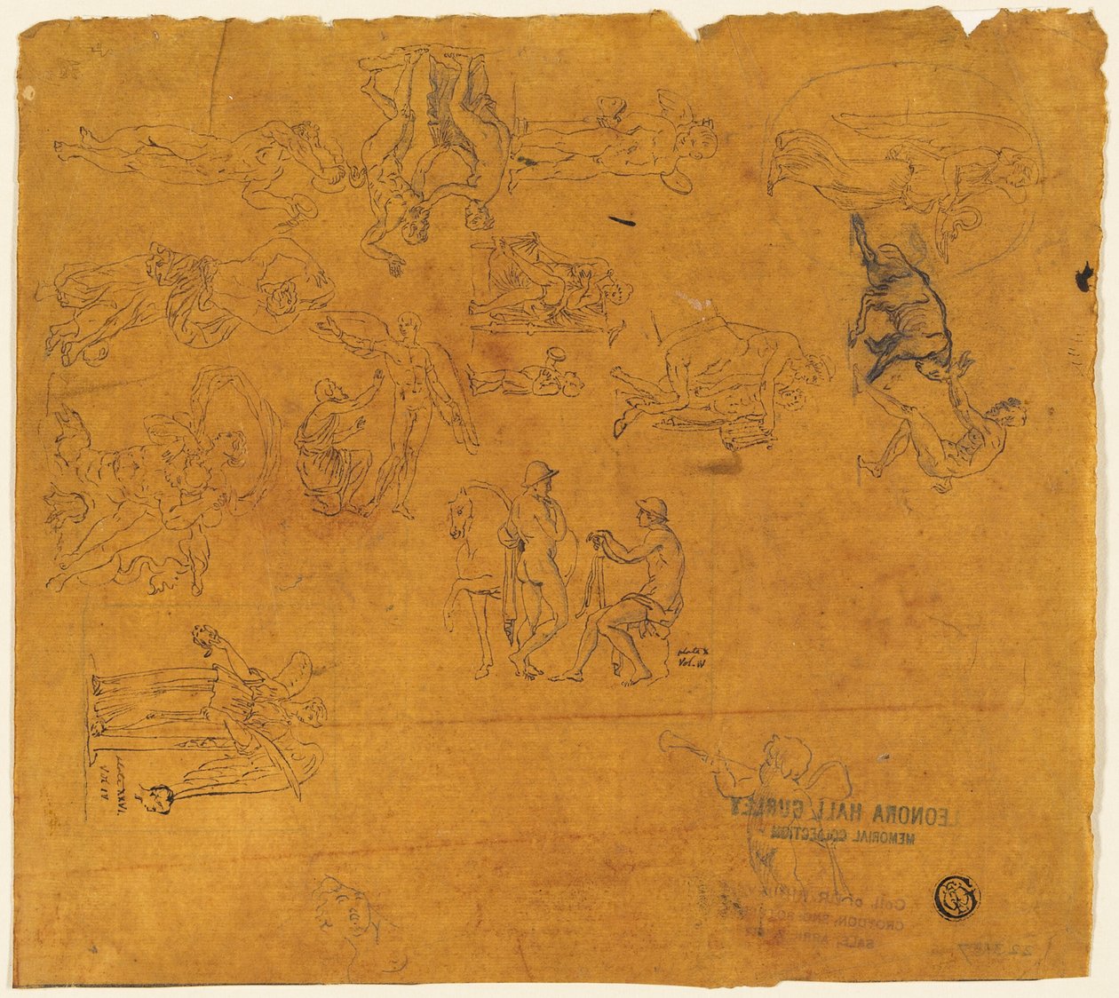 神话题材素描集 作者 托马斯·斯托达德