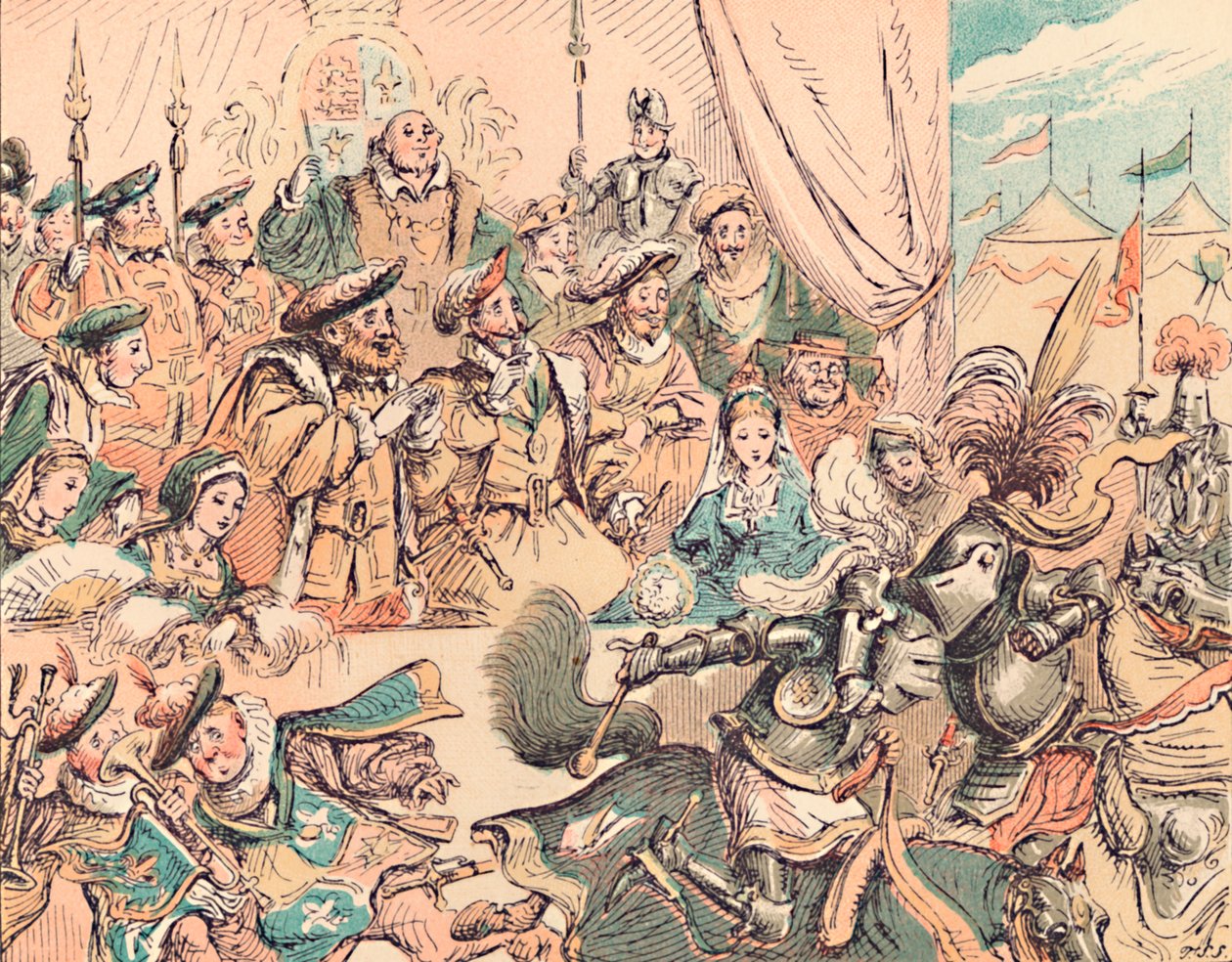 金布场，c1884 作者 托马斯·斯特朗·塞科姆