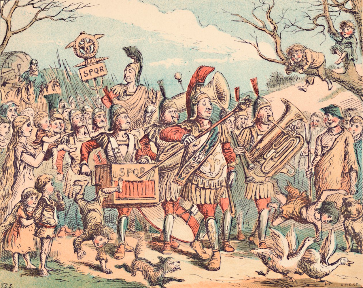 英国的罗马人，c1884 作者 托马斯·斯特朗·塞科姆