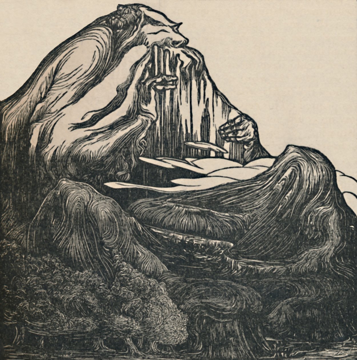 盘山，c1893，1919 作者 托马斯·斯特格·摩尔