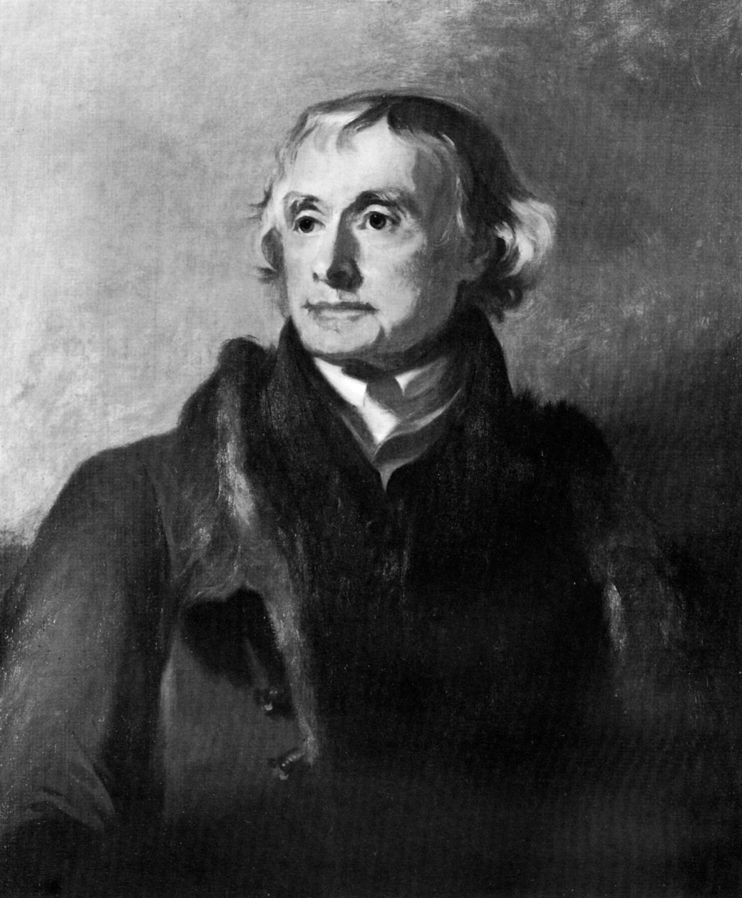 美国第三任总统托马斯·杰斐逊（Thomas Jefferson），十九世纪。 作者 托马斯·萨利