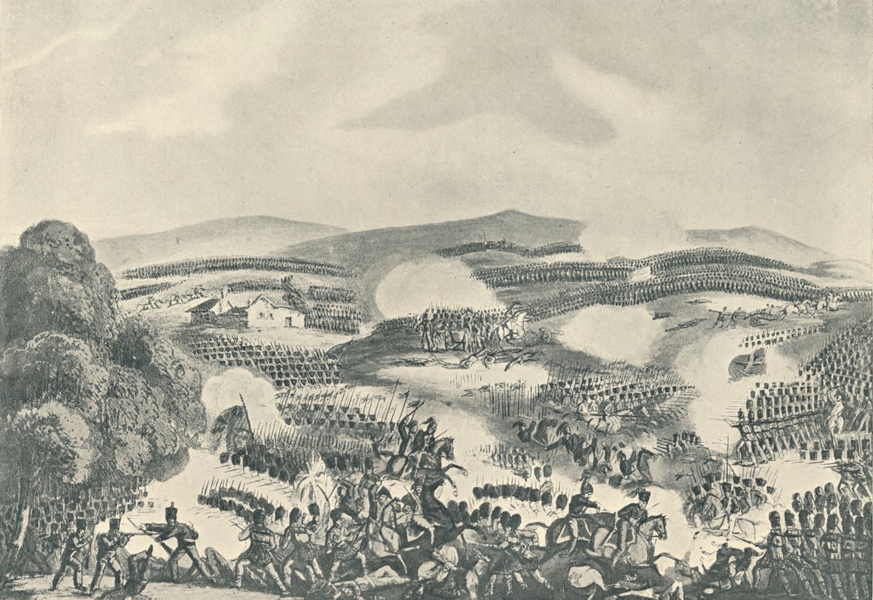 Quatre Bras战役，1815年6月16日，1909年1815年 作者 托马斯·萨瑟兰