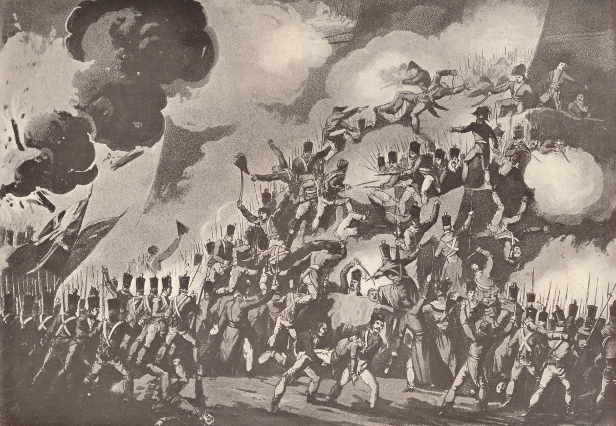 1909年1813年8月31日袭击圣塞巴斯蒂安 作者 托马斯·萨瑟兰