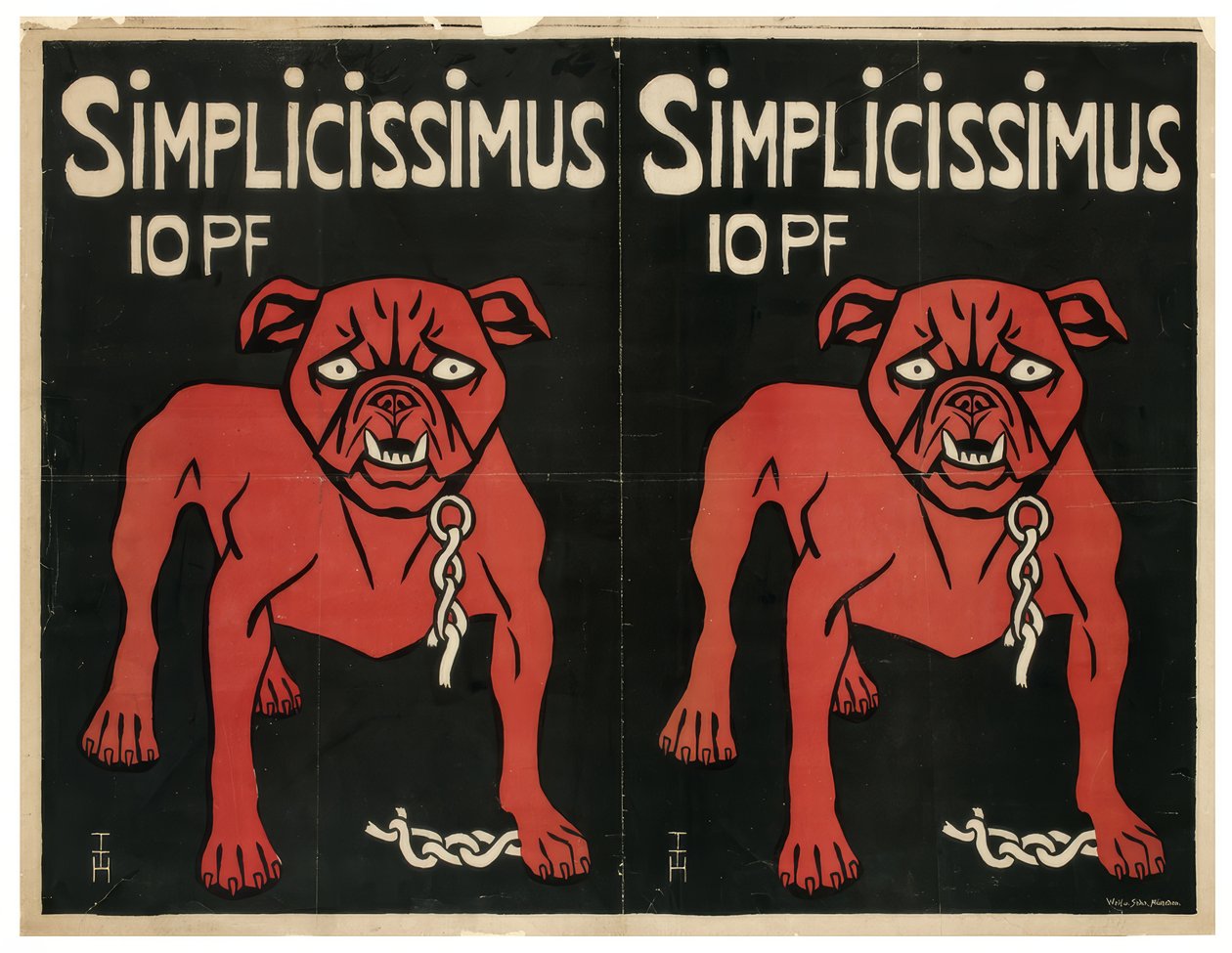 SIMPLICISSIMUS 10 PF 作者 托马斯·西奥多·海涅
