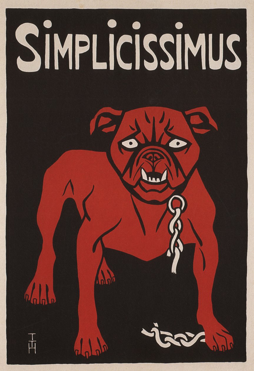 Simplicissimus，1896年 作者 托马斯·西奥多·海涅