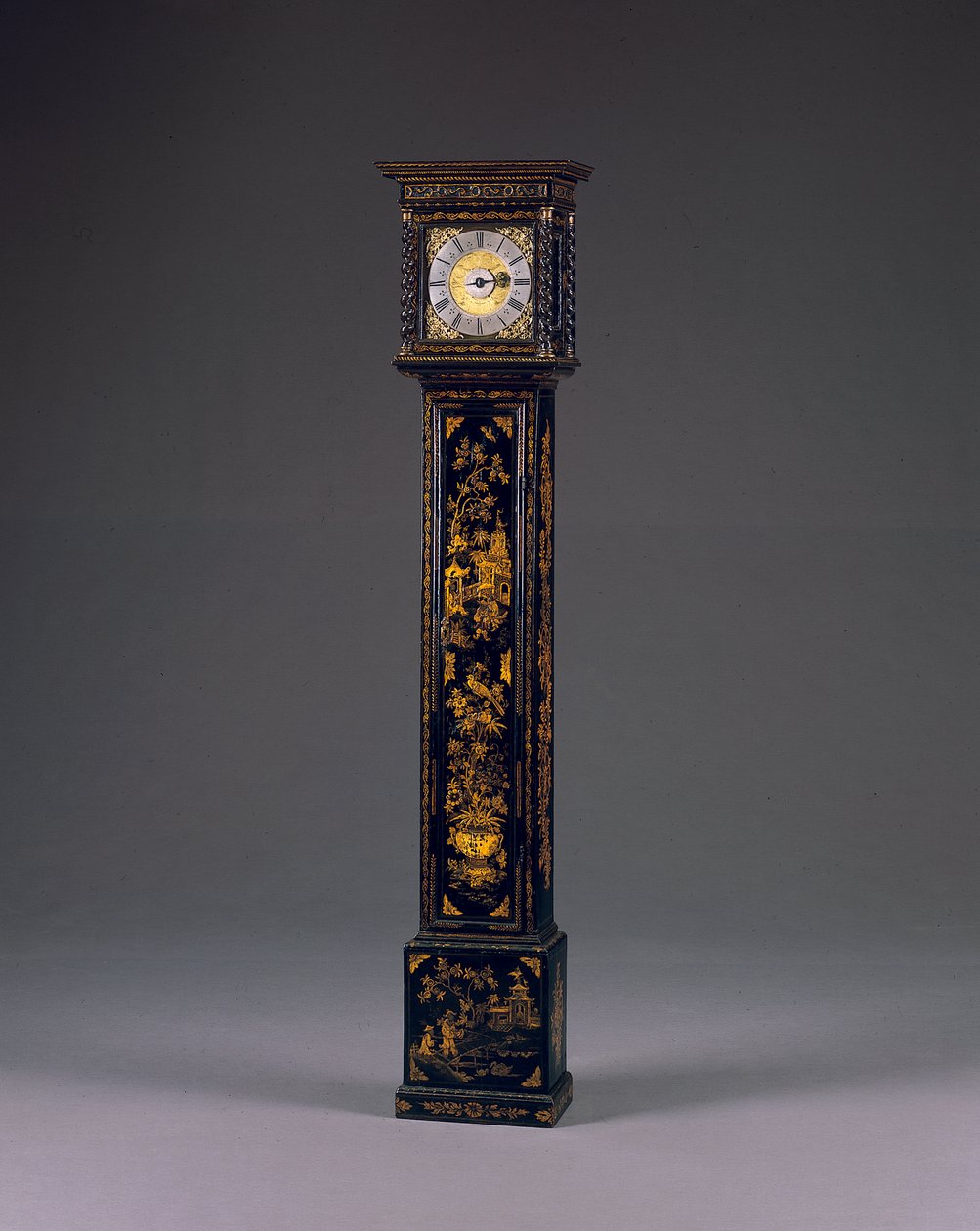 查尔斯二世三十小时大壳钟，约1680年（混合媒体） 作者 托马斯·汤皮翁