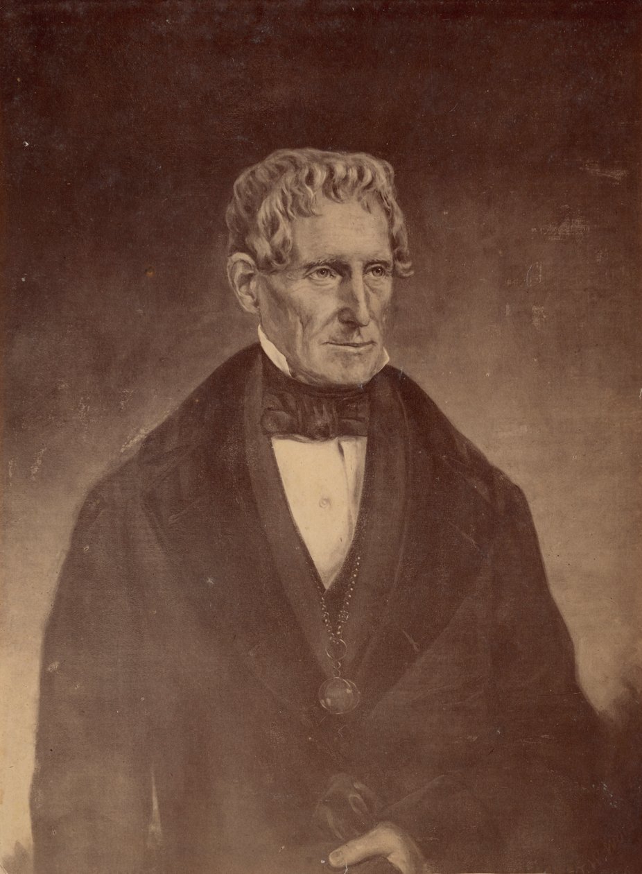 理查德-拉什的肖像1780-1859，0。 作者 托马斯·沃特曼·伍德