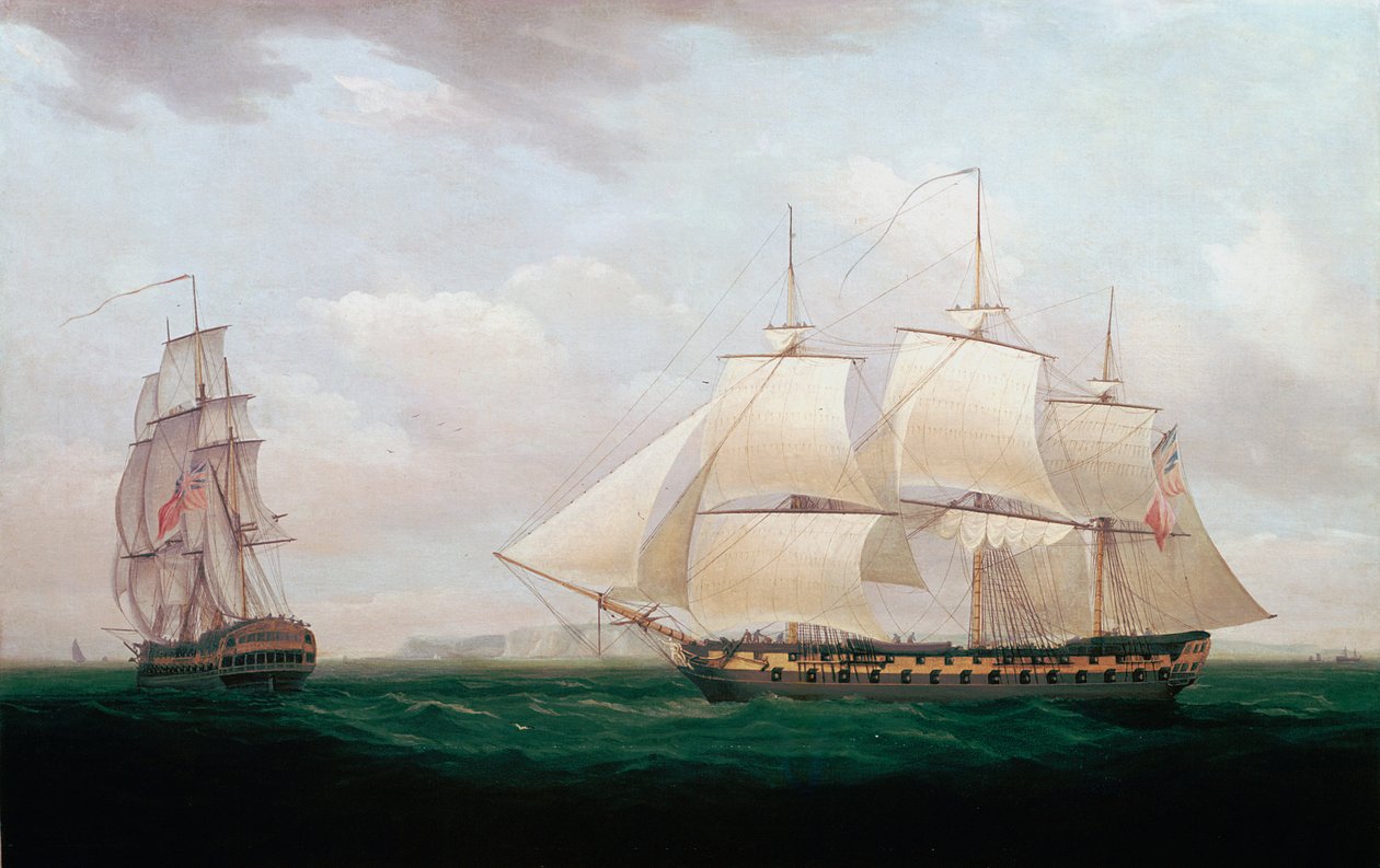 沿海地区的两名东印度人，托马斯·惠特科姆，摄于1850年 作者 托马斯·惠特科姆