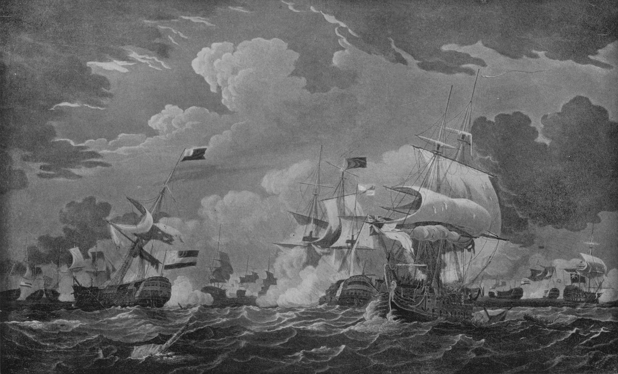 邓肯海军上将的胜利，c1798年 作者 托马斯·惠特科姆