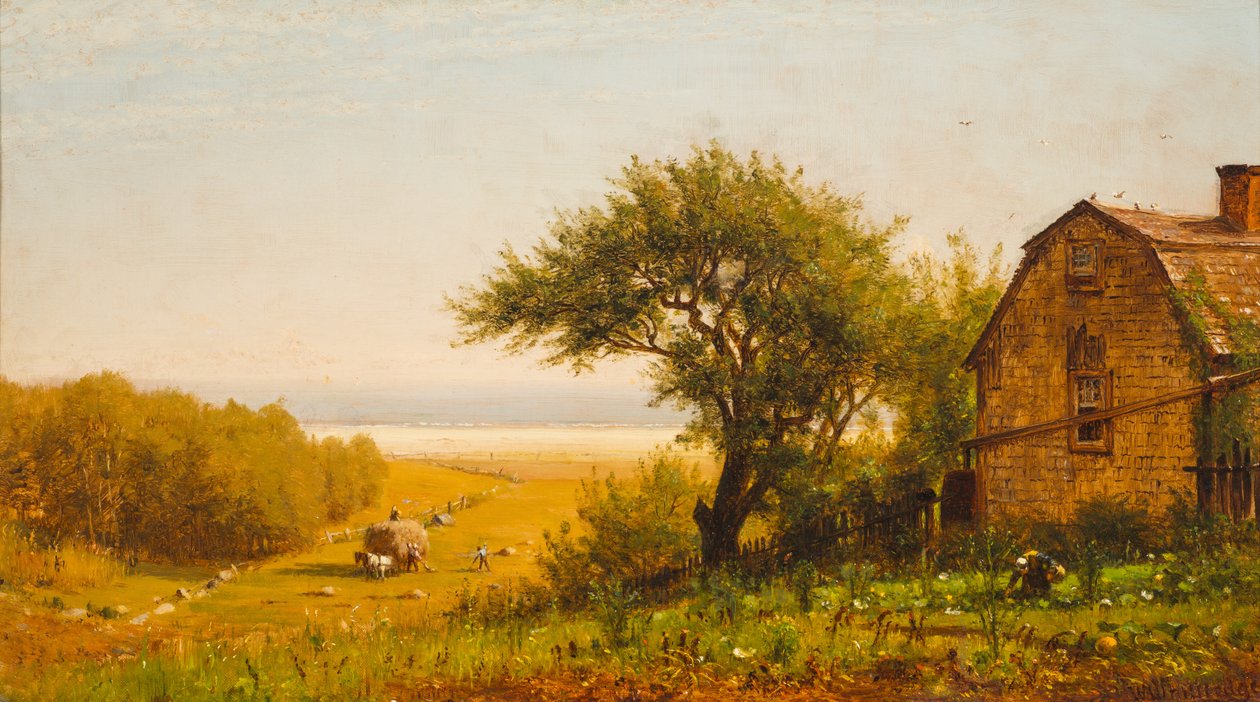 海边的家，c.1872 作者 托马斯·沃辛顿·惠特里奇