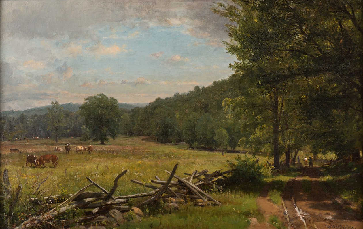 The Meadow，c.1870 作者 托马斯·沃辛顿·惠特里奇