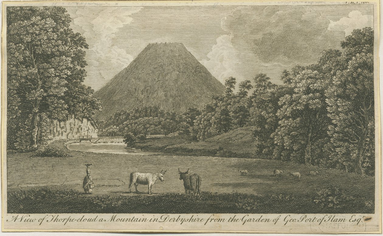 道夫代尔-索普·云：版画，nd [c 1790]（印刷） 作者 德比的托马斯（后）史密斯