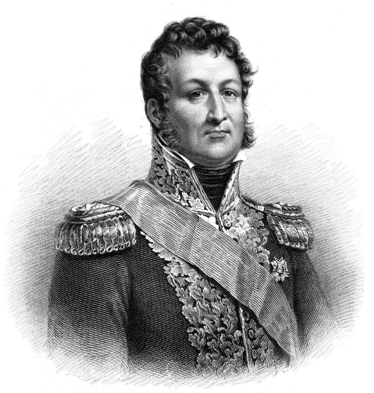 法国国王路易·菲利普（Louis-Philippe），1830年。 作者 汤姆森
