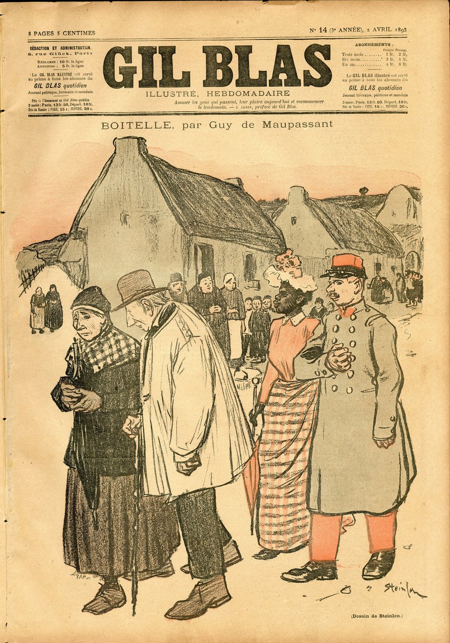 Cover of “” Gil Blas”” 作者 西奥菲勒·亚历山大·斯坦伦