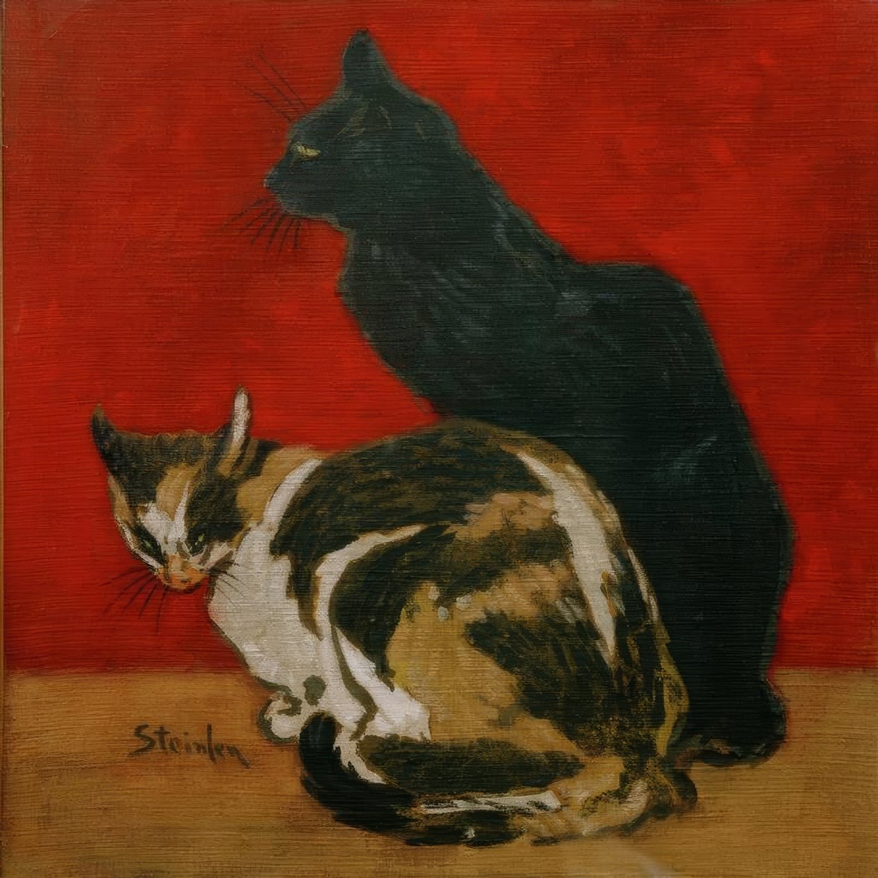 猫咪 作者 西奥菲勒·亚历山大·斯坦伦