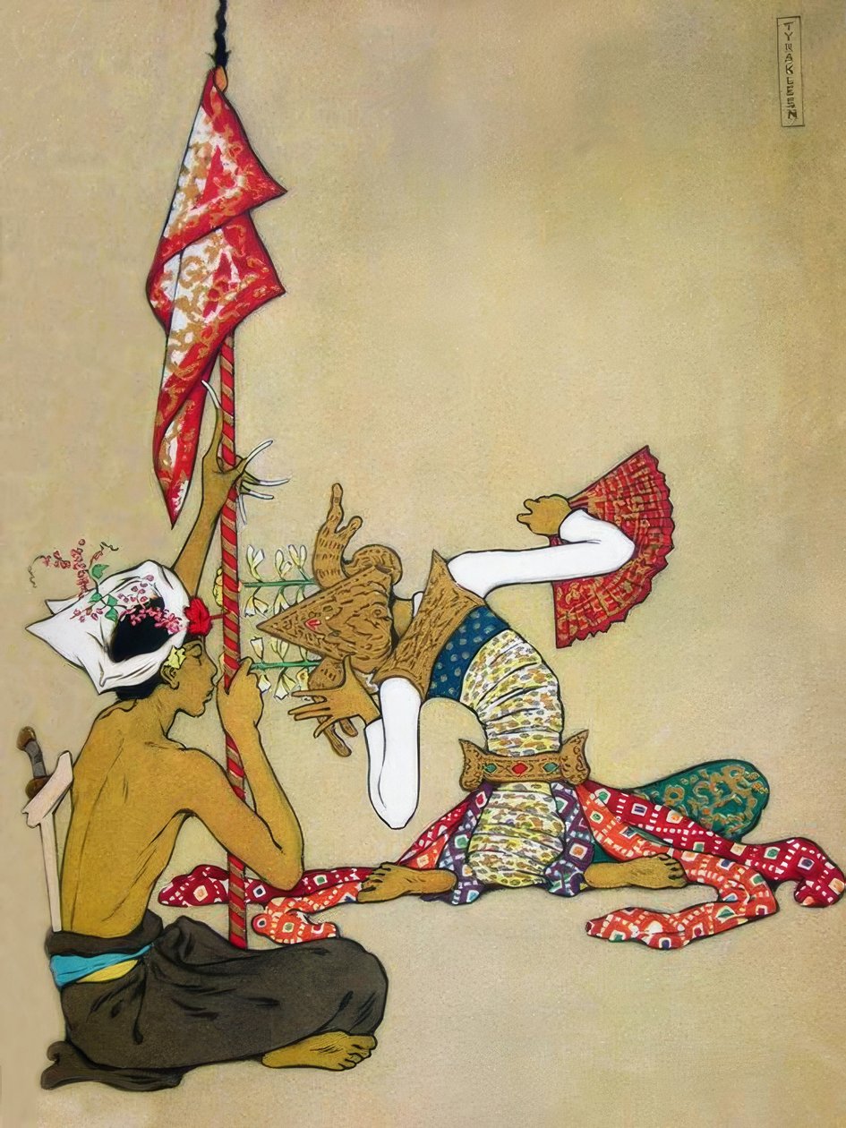 巴厘岛古典舞者 作者 西拉·克莱恩