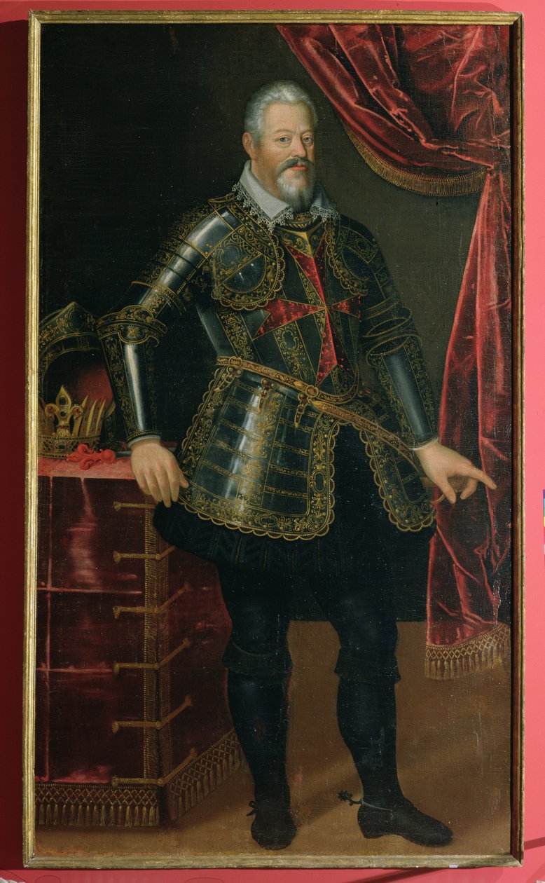 费迪南德一世（1549-1609）的画像由&39;Medici 作者 提比略·迪铁托