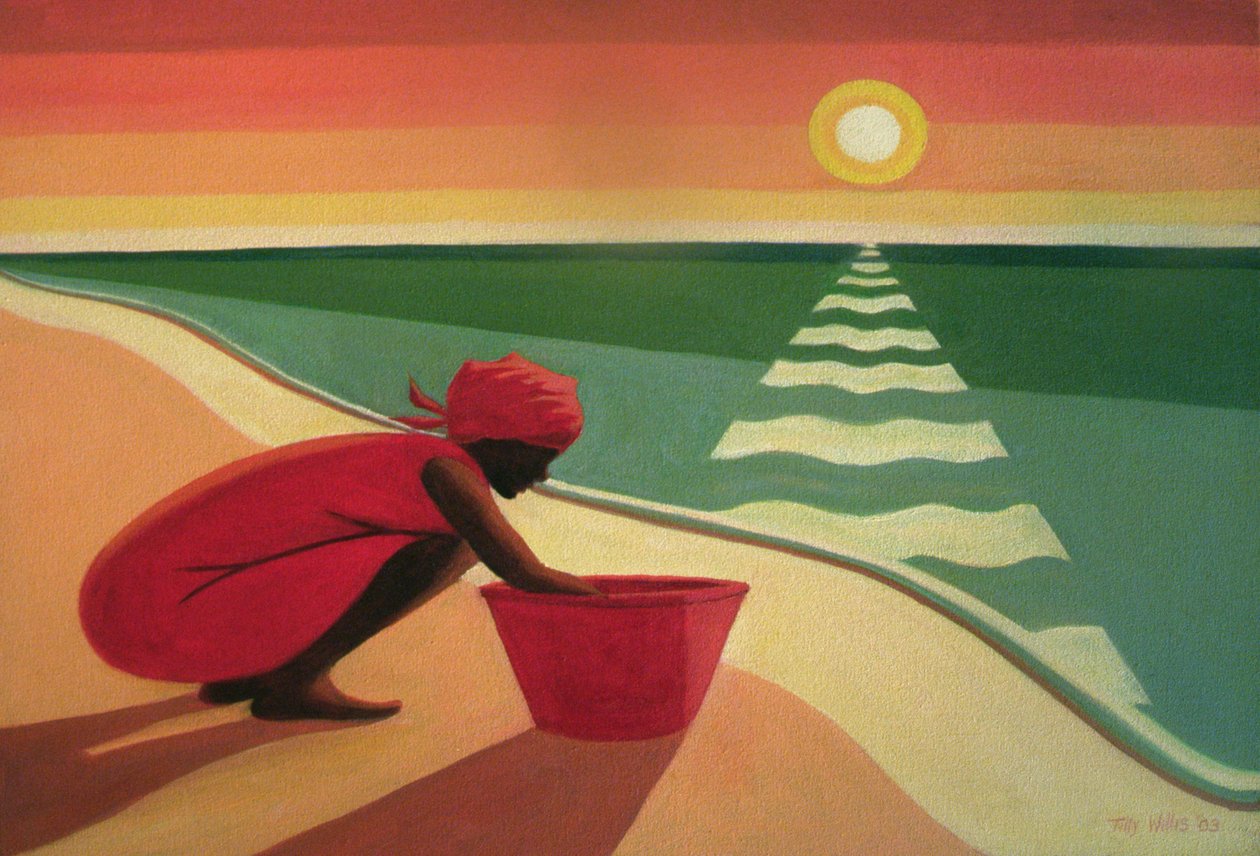 晚上平静，2003年 作者 蒂莉·威利斯
