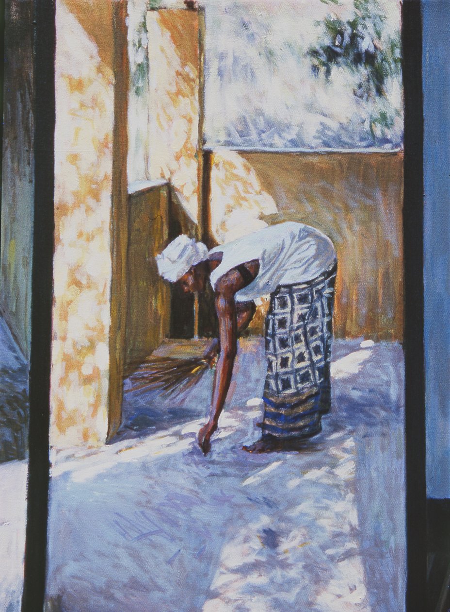 女孩席卷II，2002年（油画布）（另见188679,188681） 作者 蒂莉·威利斯