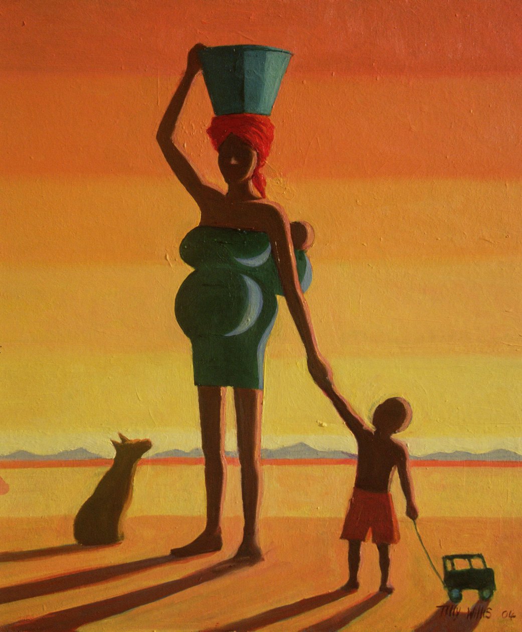 女家长，2004年 作者 蒂莉·威利斯