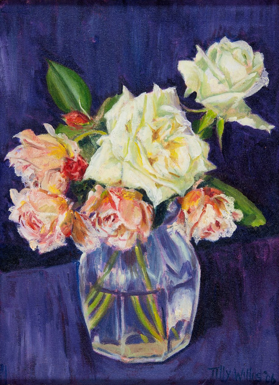 夏季玫瑰，2007年 作者 蒂莉·威利斯