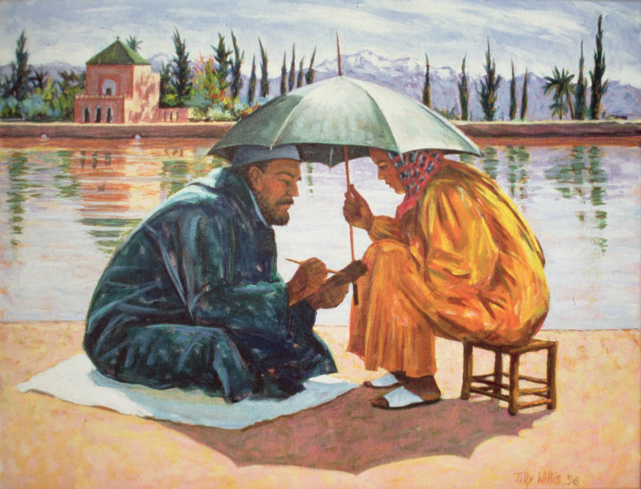 The Scribe，摩洛哥，1996年 作者 蒂莉·威利斯