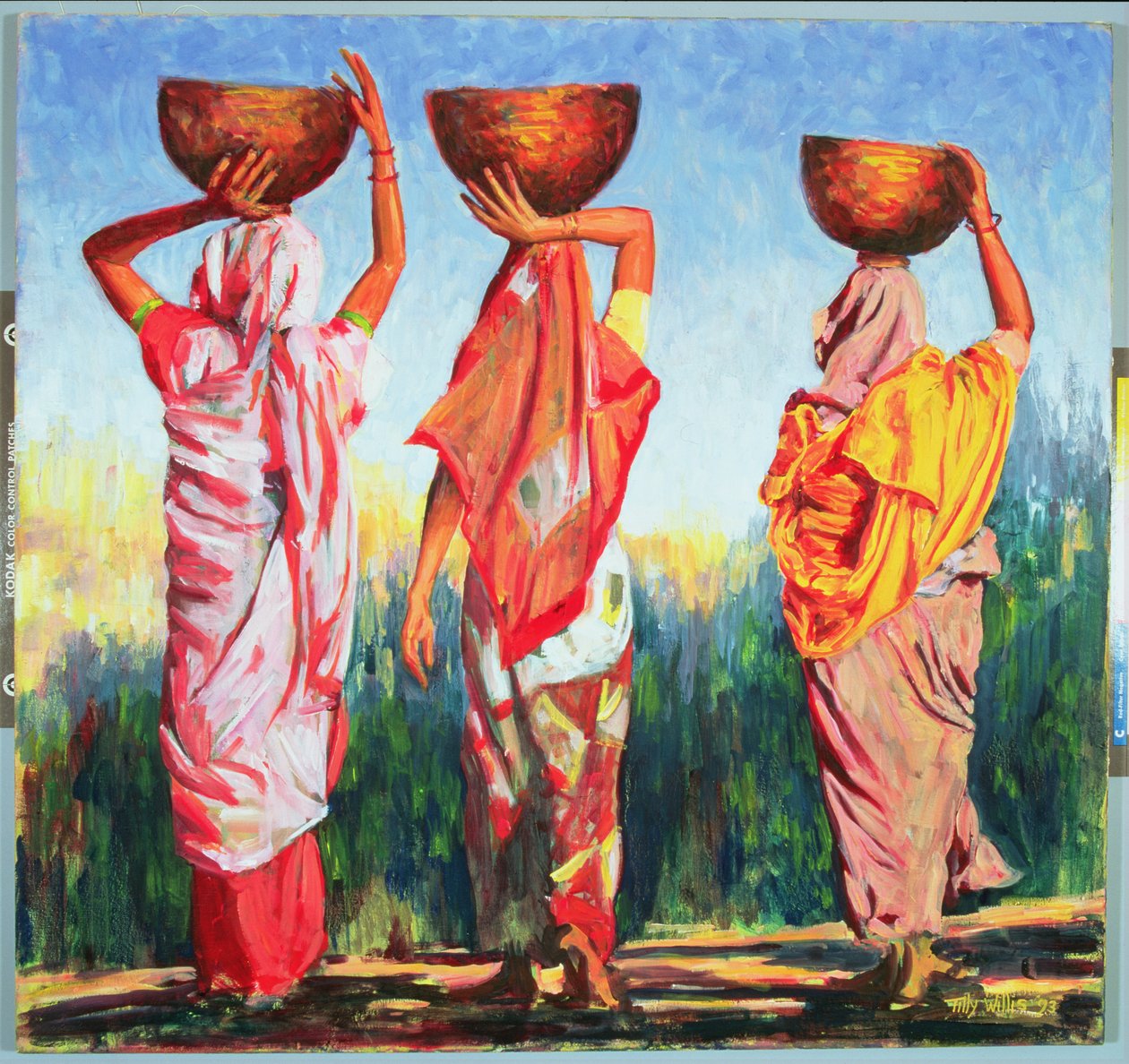 三位女性，1993年 作者 蒂莉·威利斯