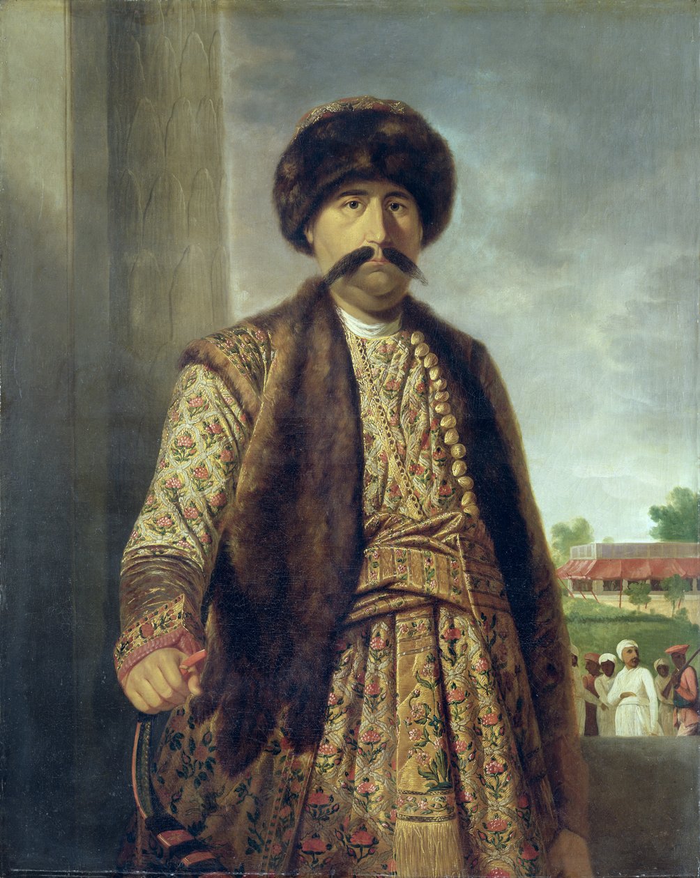 Shuja-ud-Dawlah（1754-75），乌德纳瓦卜 作者 蒂莉水壶