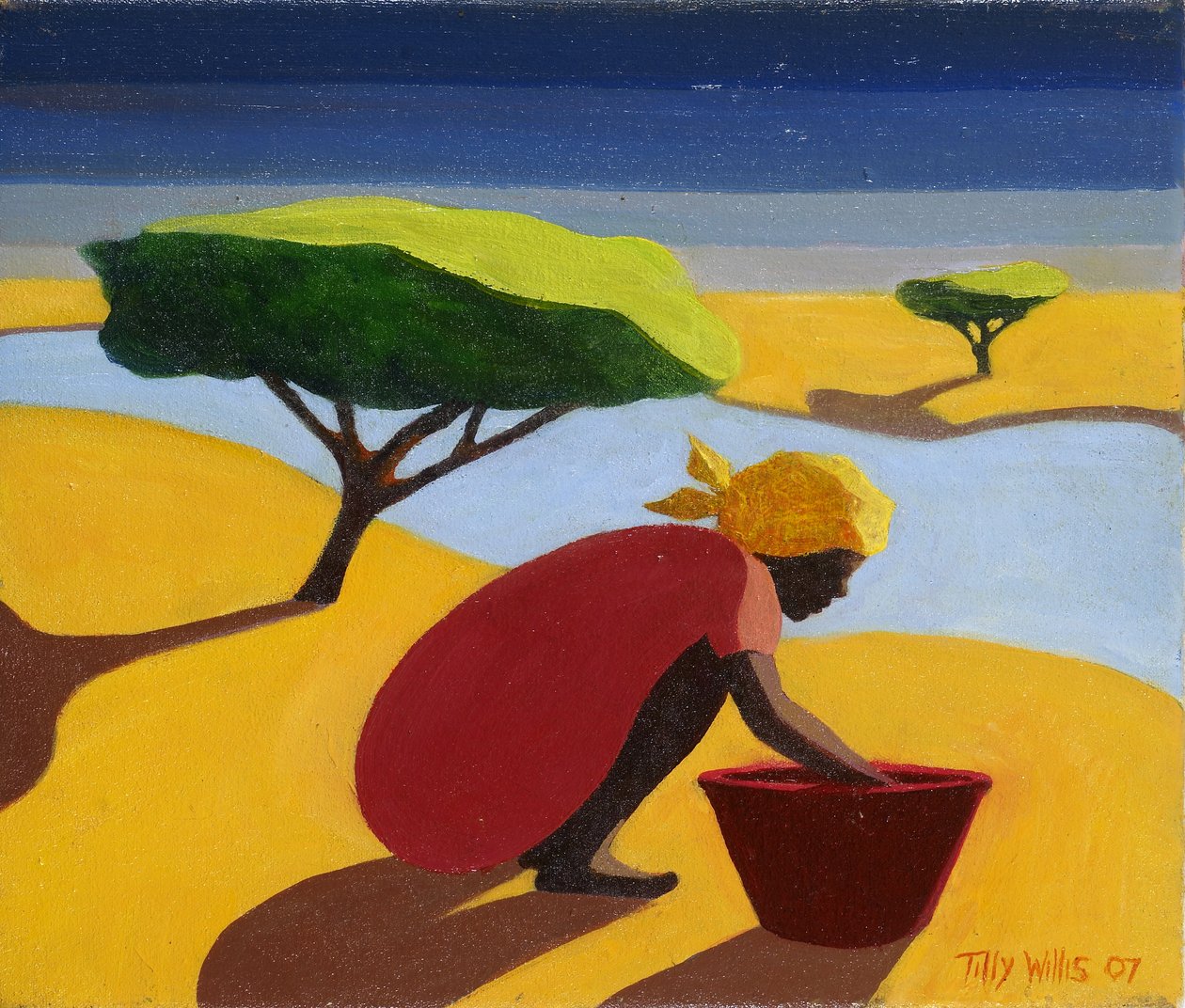 到河边，2007年 作者 蒂莉·威利斯