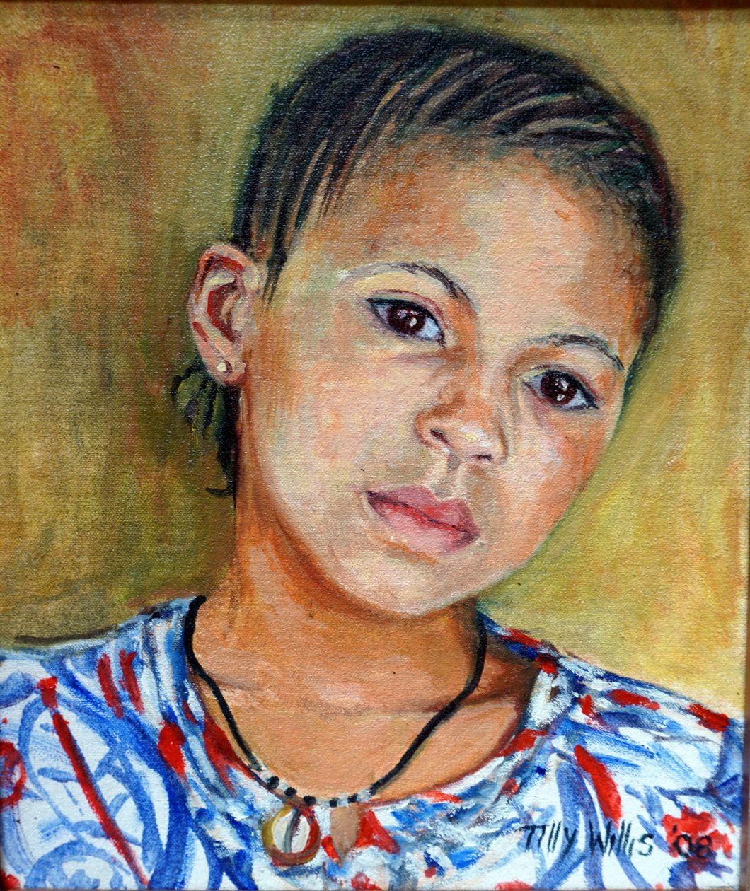 2008年辫子的女孩 作者 蒂莉·威利斯
