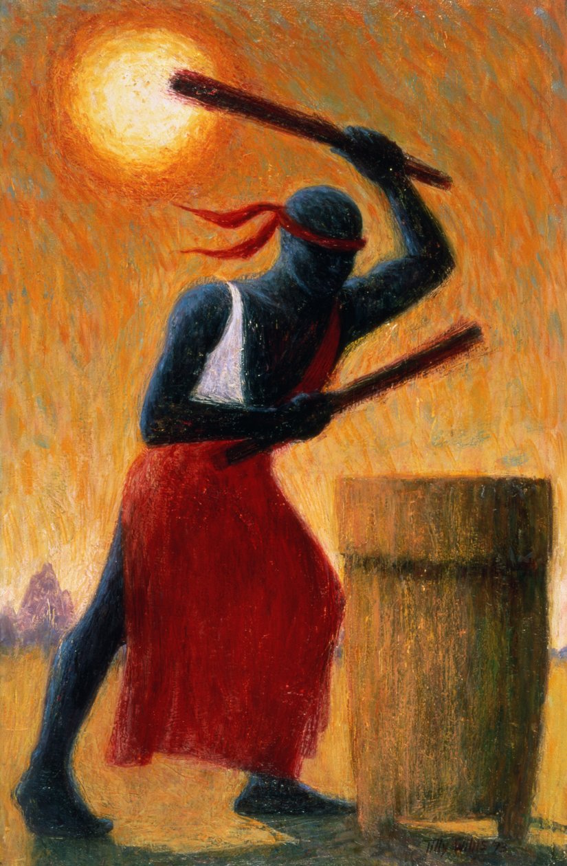 鼓手，1993年 作者 蒂莉·威利斯