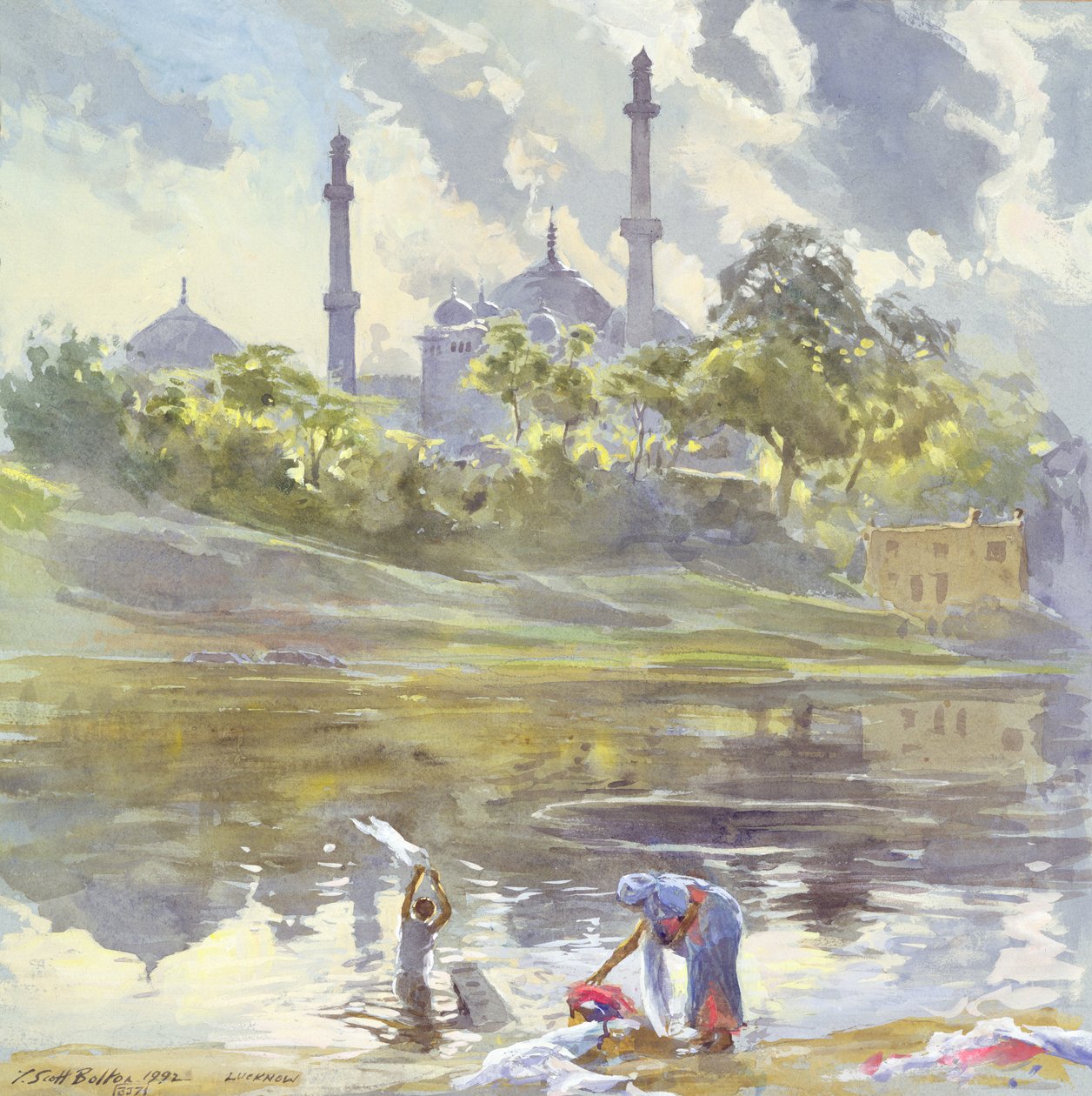 勒克瑙，印度北方邦，1992年（wc） 作者 蒂姆·斯科特·博尔顿