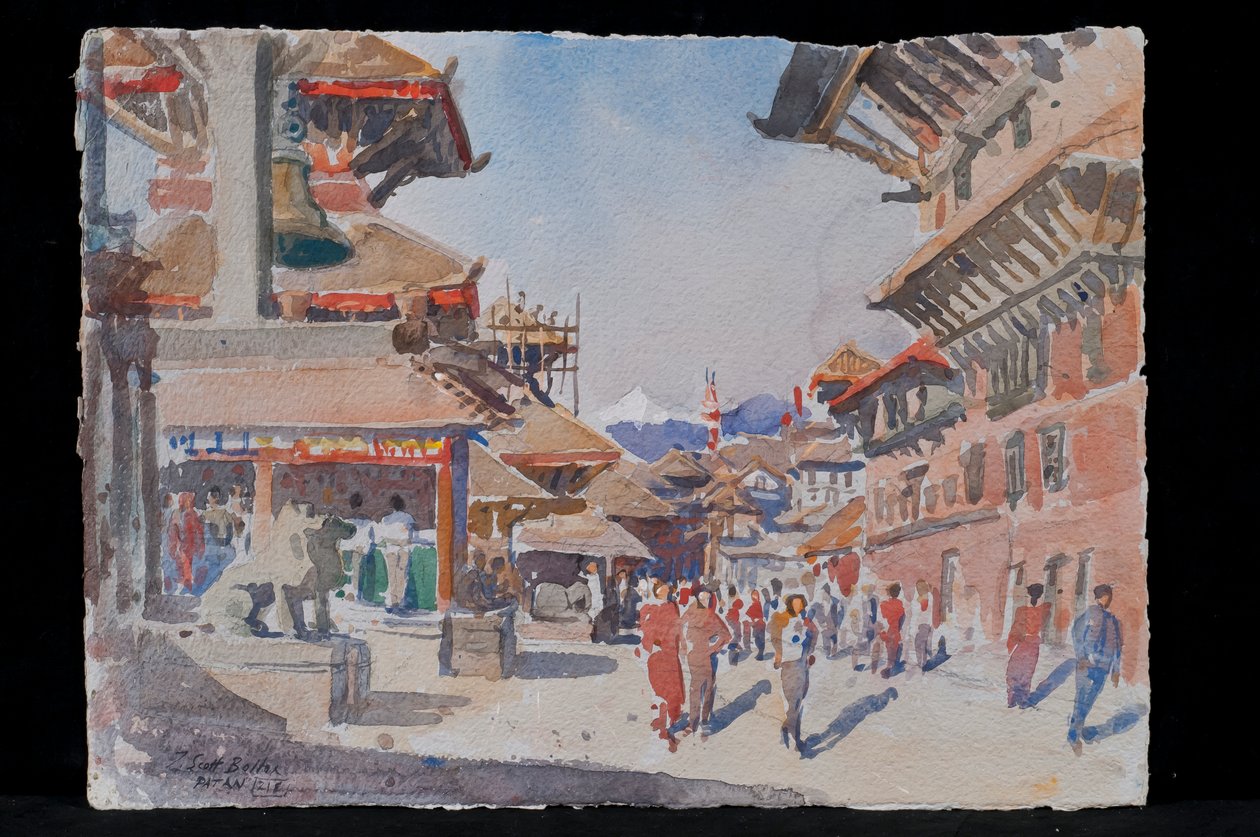 帕坦，加德满都，尼泊尔 作者 蒂姆·斯科特·博尔顿