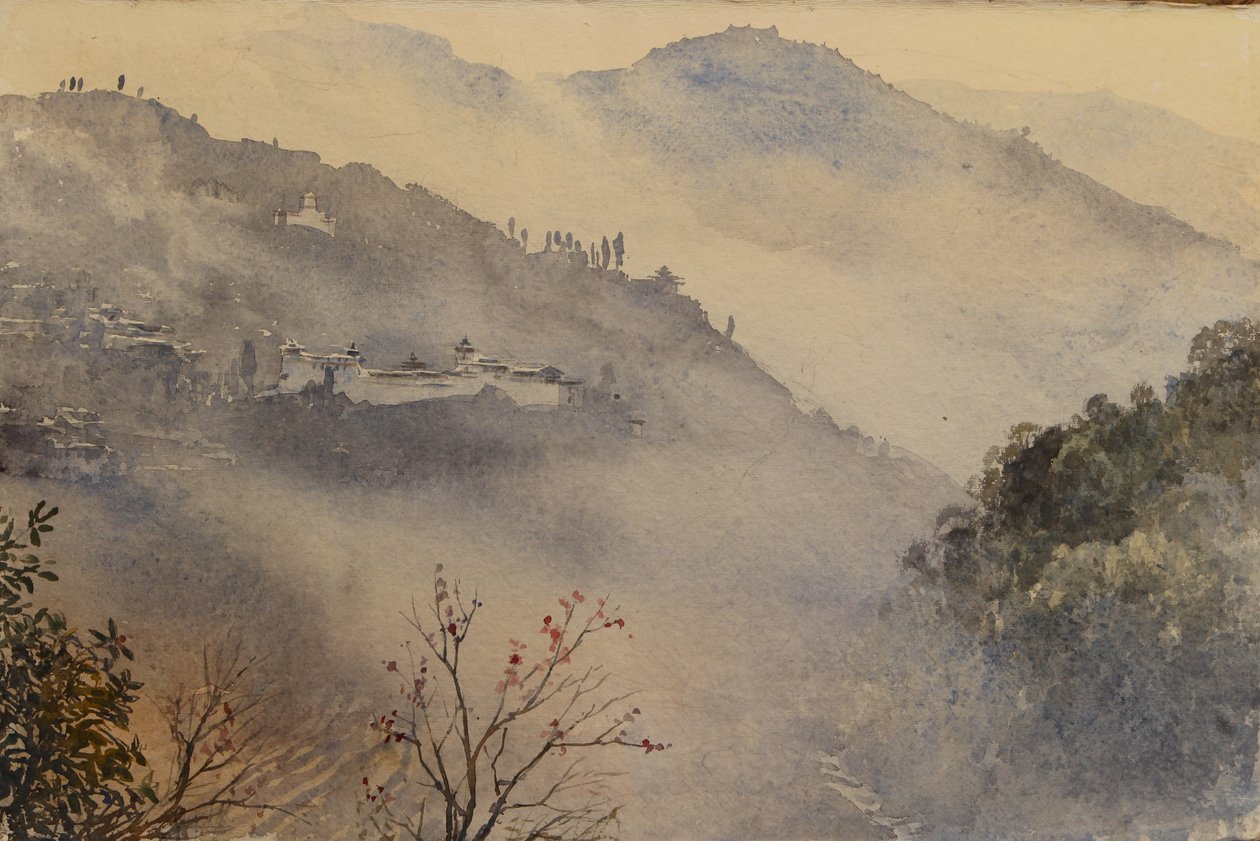 Trongsa Dzong 作者 蒂姆·斯科特·博尔顿