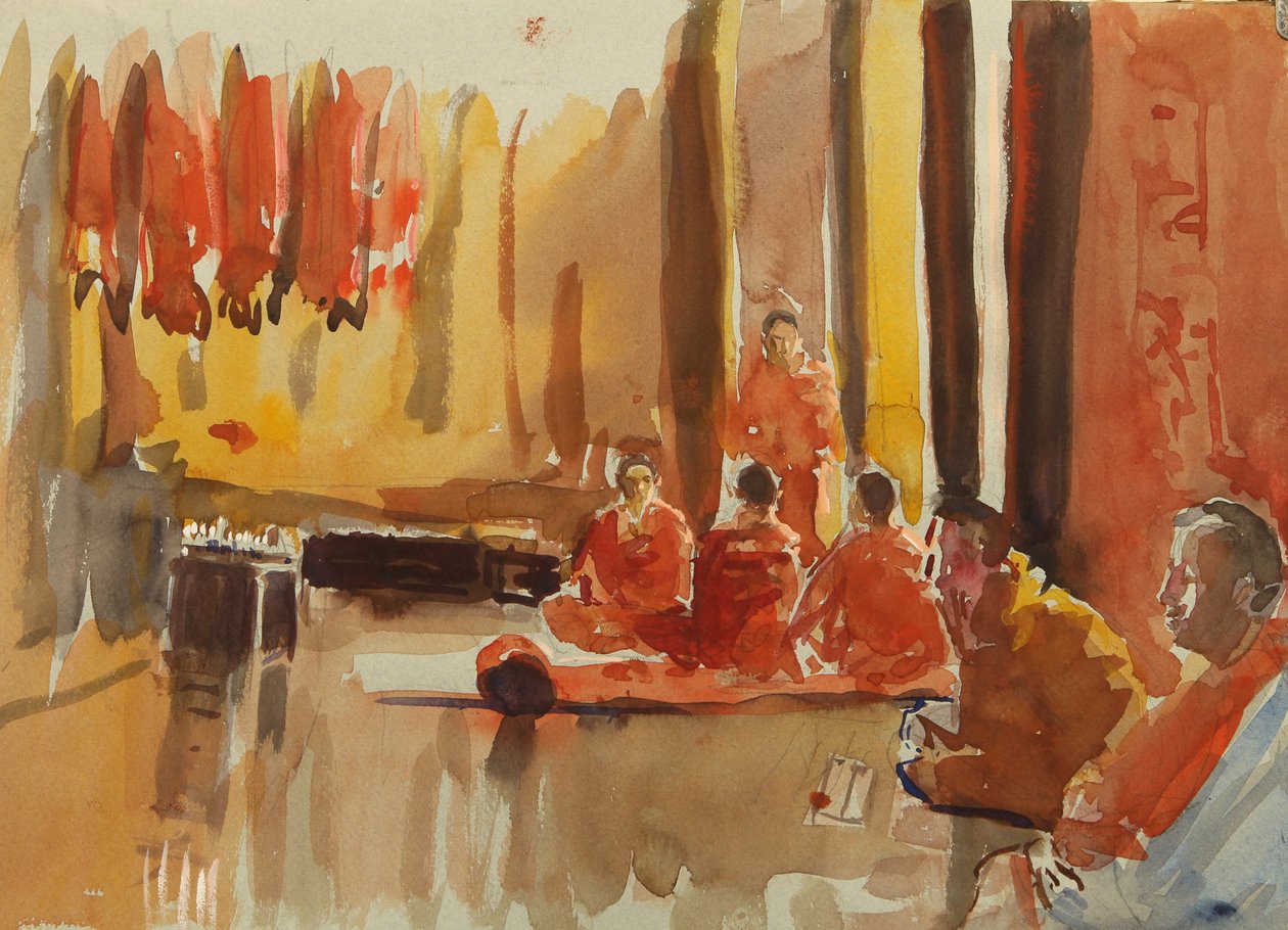 Trongsa Monks 作者 蒂姆·斯科特·博尔顿